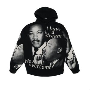 SUPREME MLK HOODIE, 8/10 condition